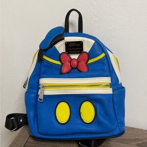 Loungefly Blue Donald Duck Backpack